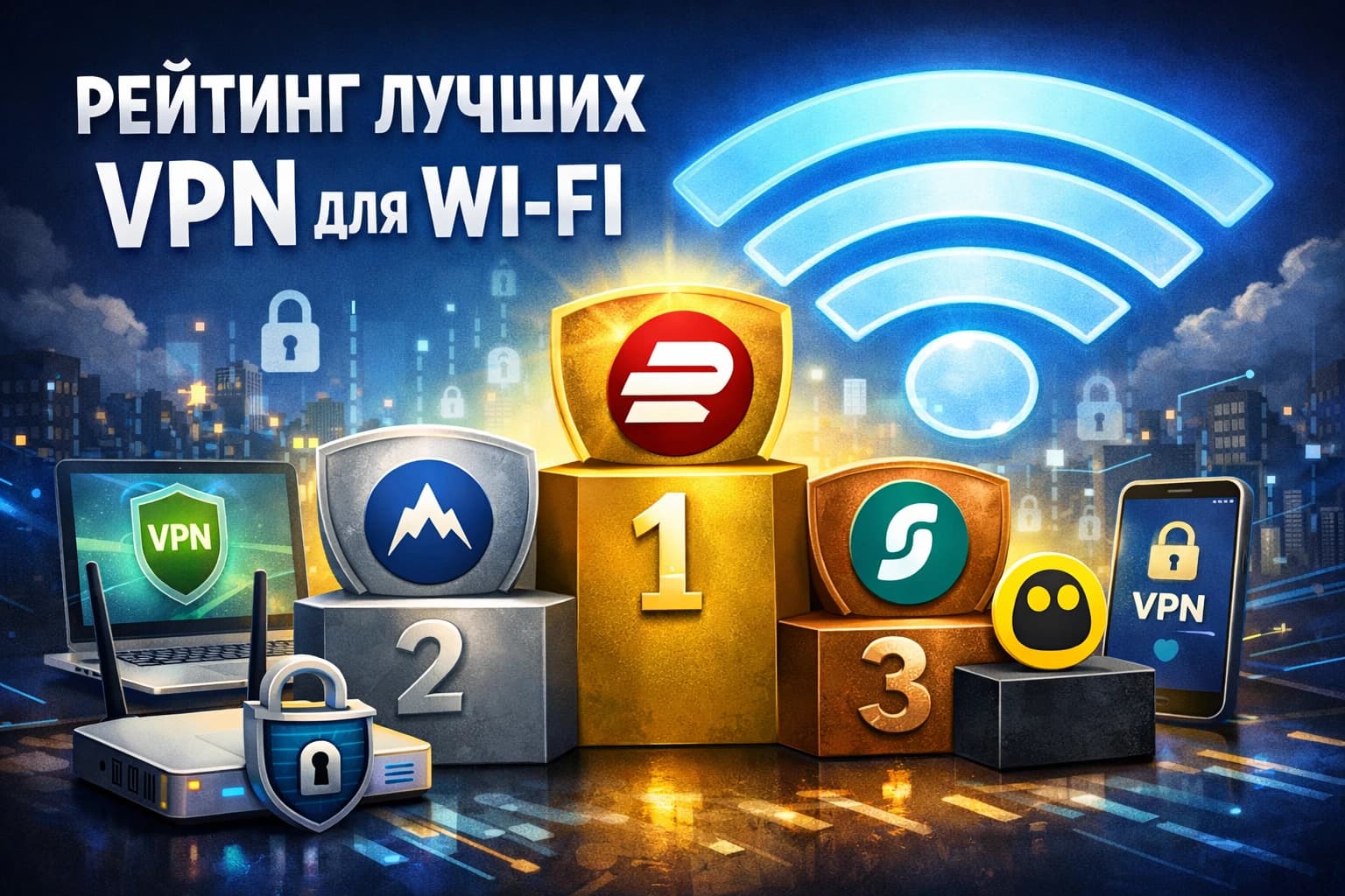 Рейтинг VPN для Wi-Fi